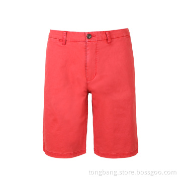 Man's Slim Fit Chino Shorts